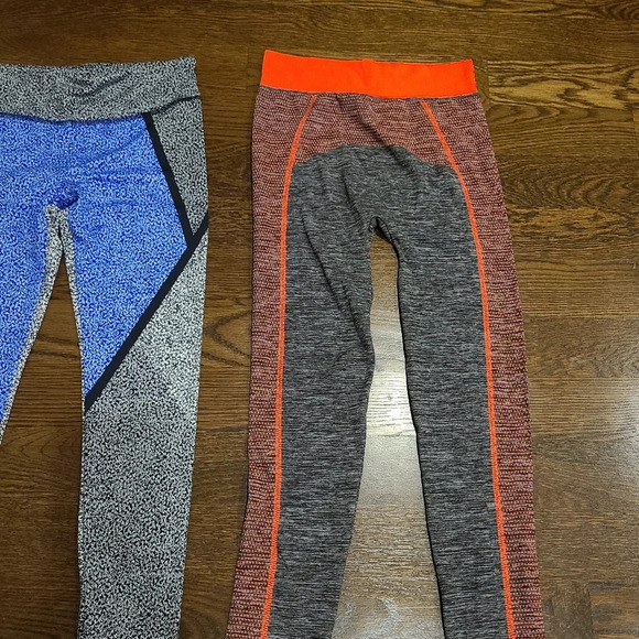 Lot of 2 girls leggings sz S/P - Picture 2 of 11